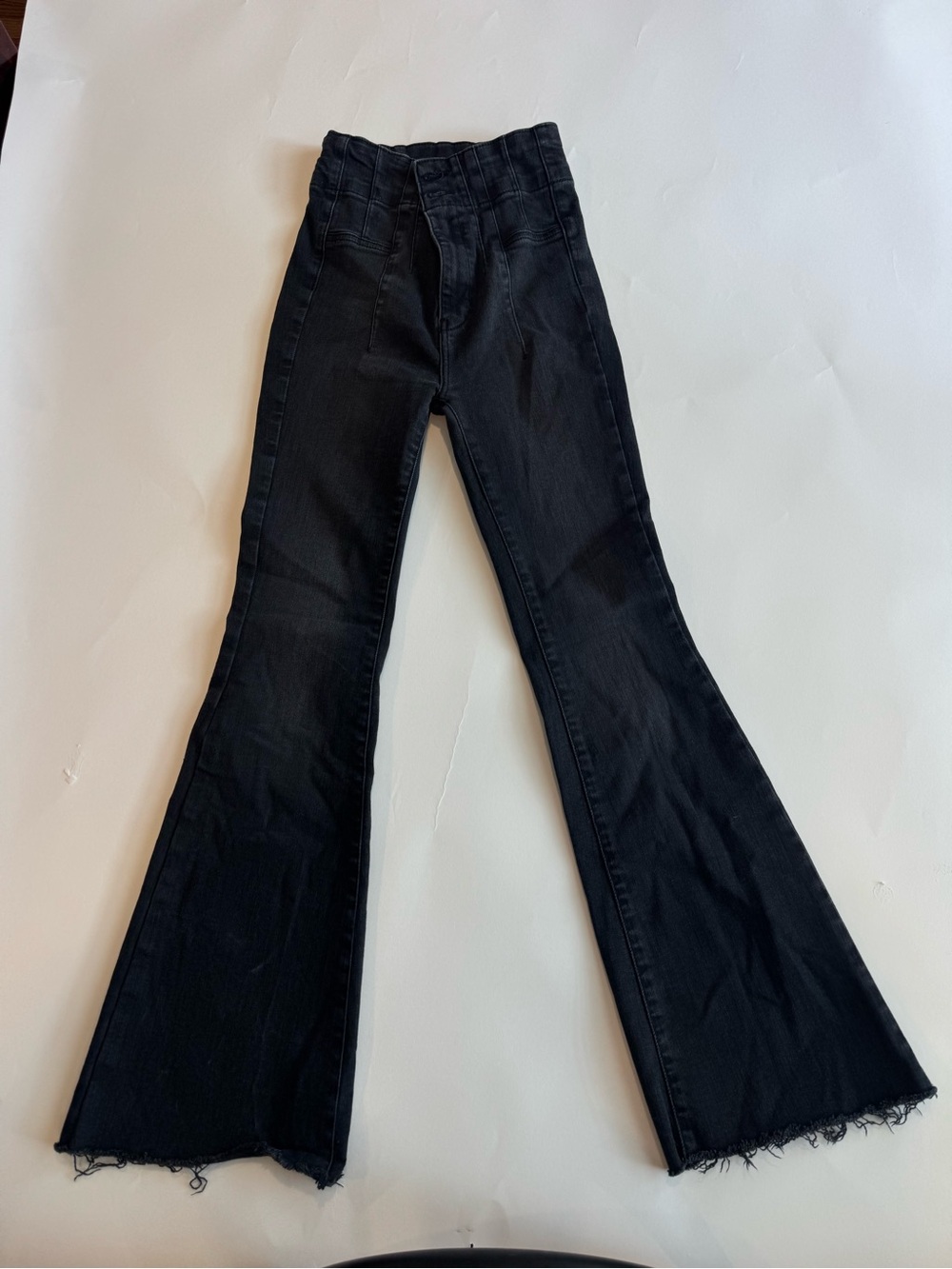 Free People Black Flare Jeans - Picture 3 of 7